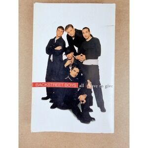 Backstreet Boys All I Have to Give 1999 Cassette Single Conversation Mix Jive
